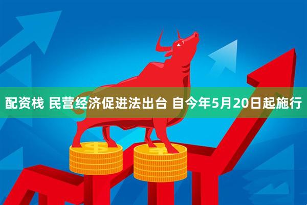 配资栈 民营经济促进法出台 自今年5月20日起施行