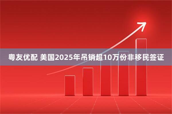 粤友优配 美国2025年吊销超10万份非移民签证